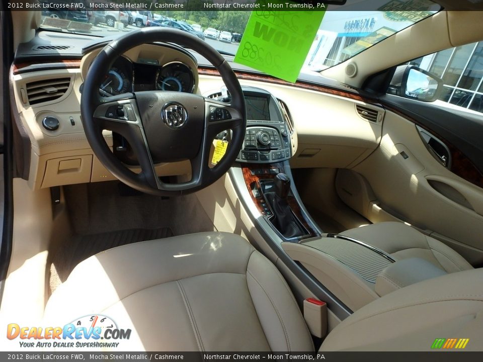 2012 Buick LaCrosse FWD Mocha Steel Metallic / Cashmere Photo #22