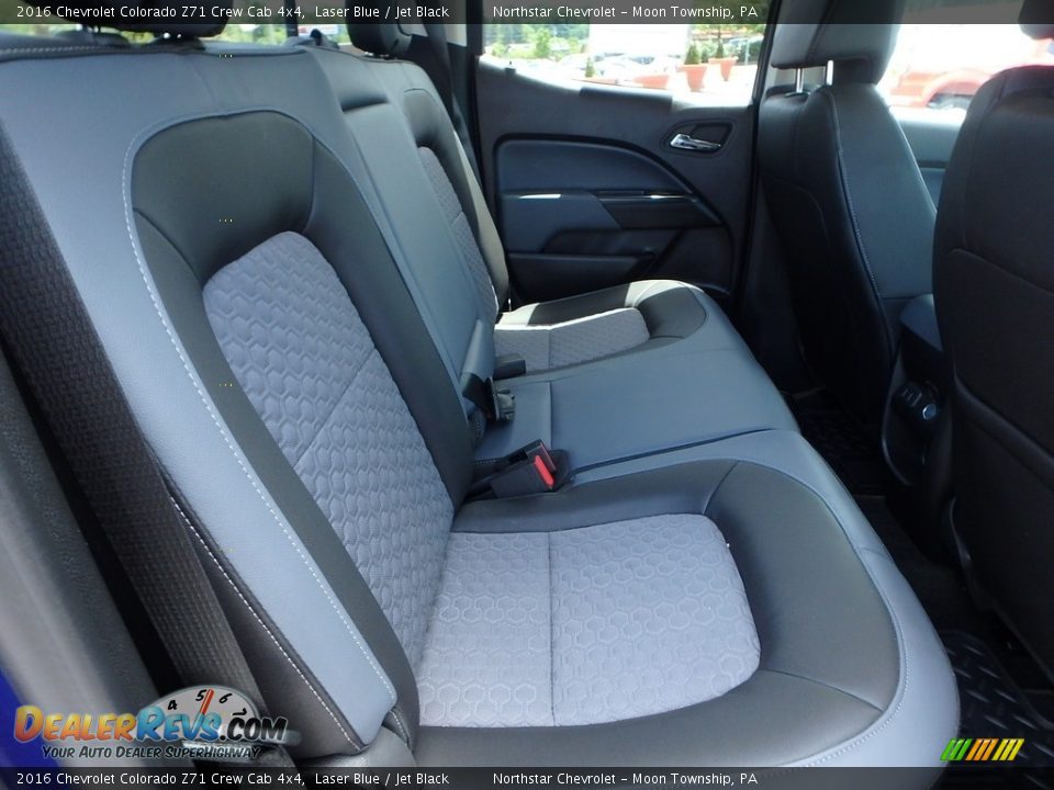 2016 Chevrolet Colorado Z71 Crew Cab 4x4 Laser Blue / Jet Black Photo #18