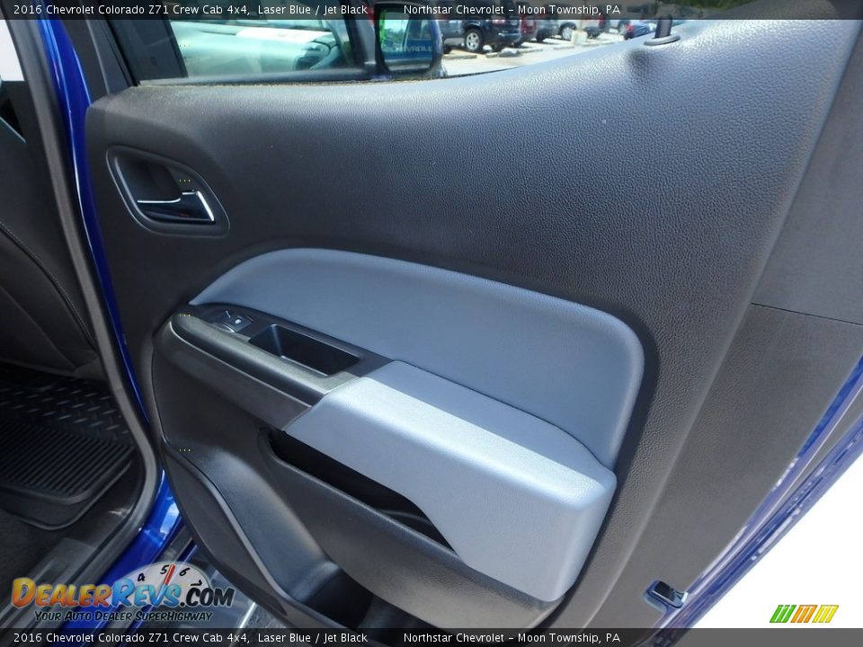 2016 Chevrolet Colorado Z71 Crew Cab 4x4 Laser Blue / Jet Black Photo #19