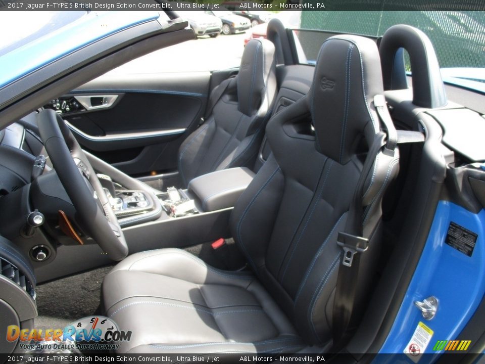 Front Seat of 2017 Jaguar F-TYPE S British Design Edition Convertible Photo #12