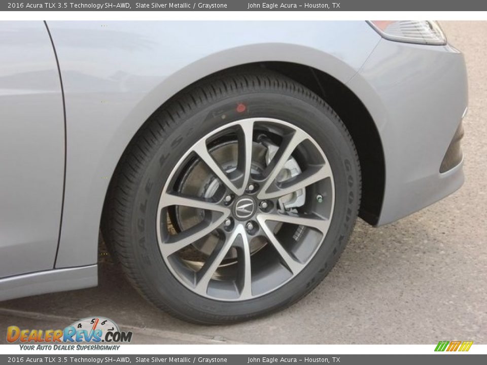 2016 Acura TLX 3.5 Technology SH-AWD Slate Silver Metallic / Graystone Photo #10