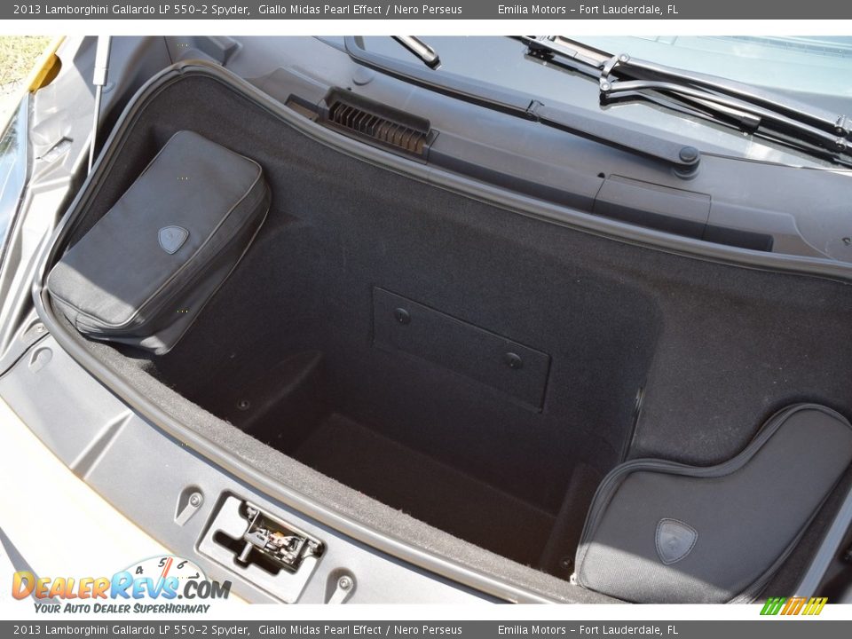 2013 Lamborghini Gallardo LP 550-2 Spyder Giallo Midas Pearl Effect / Nero Perseus Photo #54