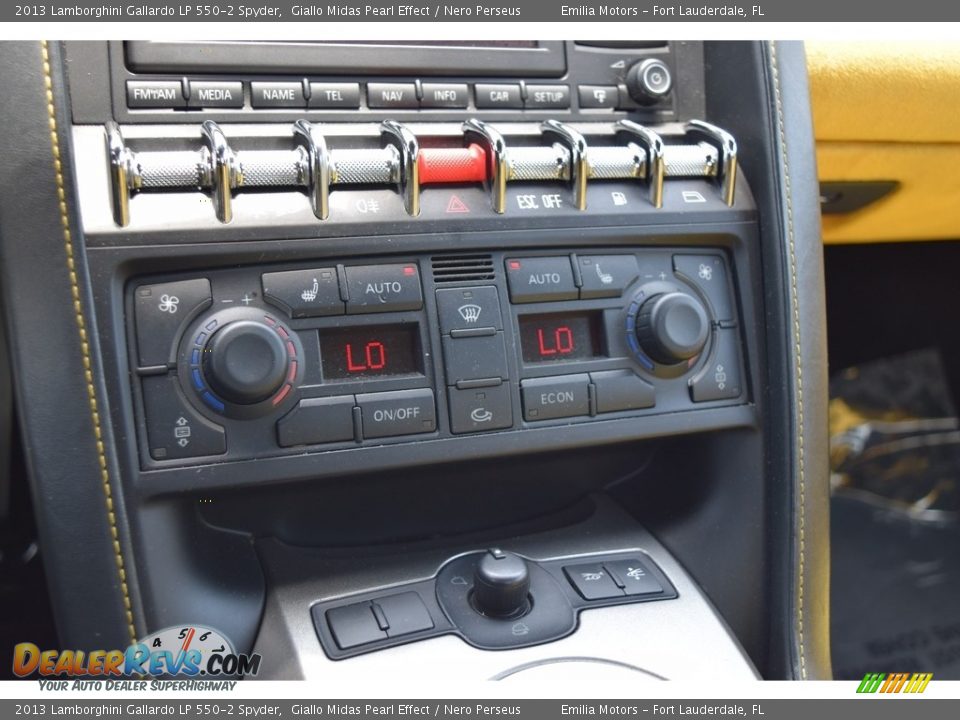 Controls of 2013 Lamborghini Gallardo LP 550-2 Spyder Photo #71