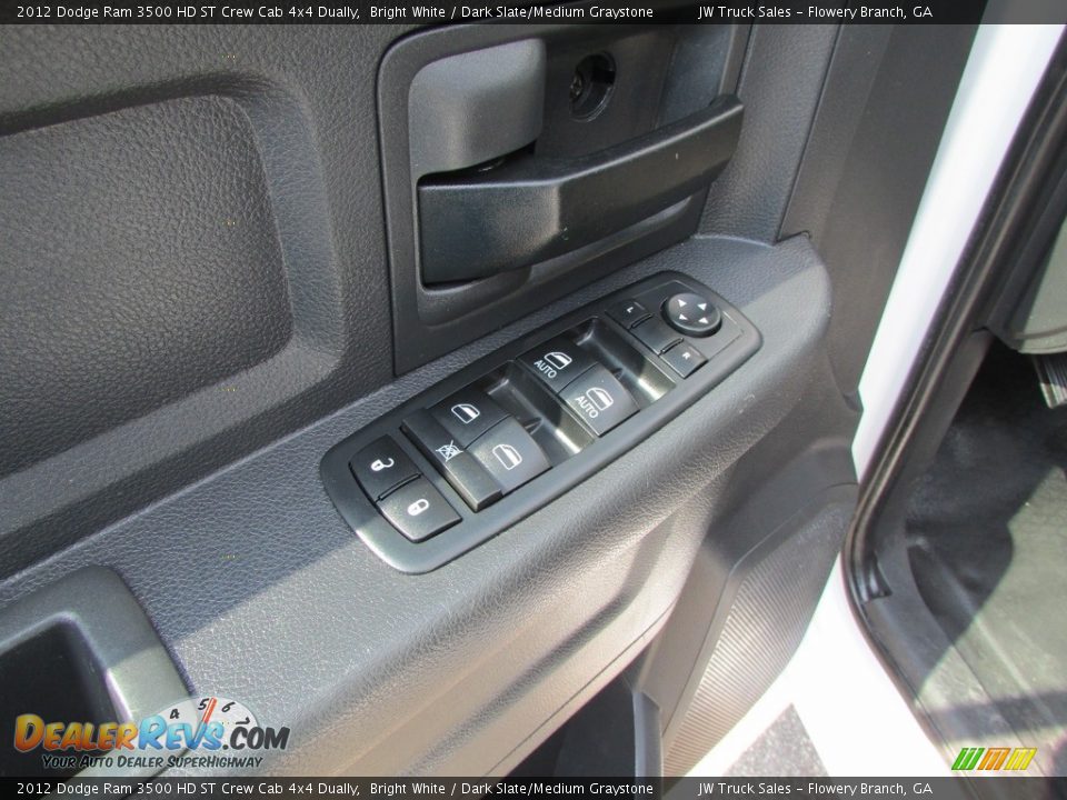 2012 Dodge Ram 3500 HD ST Crew Cab 4x4 Dually Bright White / Dark Slate/Medium Graystone Photo #18