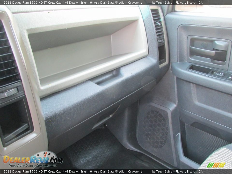 2012 Dodge Ram 3500 HD ST Crew Cab 4x4 Dually Bright White / Dark Slate/Medium Graystone Photo #27
