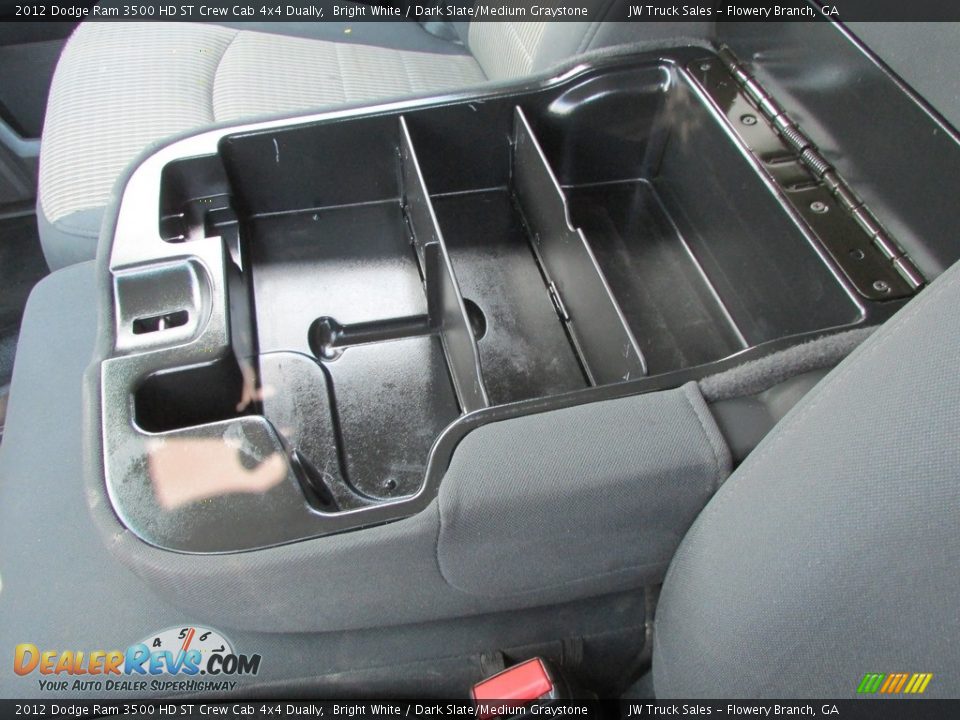 2012 Dodge Ram 3500 HD ST Crew Cab 4x4 Dually Bright White / Dark Slate/Medium Graystone Photo #30