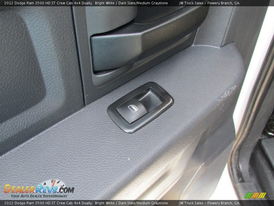 2012 Dodge Ram 3500 HD ST Crew Cab 4x4 Dually Bright White / Dark Slate/Medium Graystone Photo #32