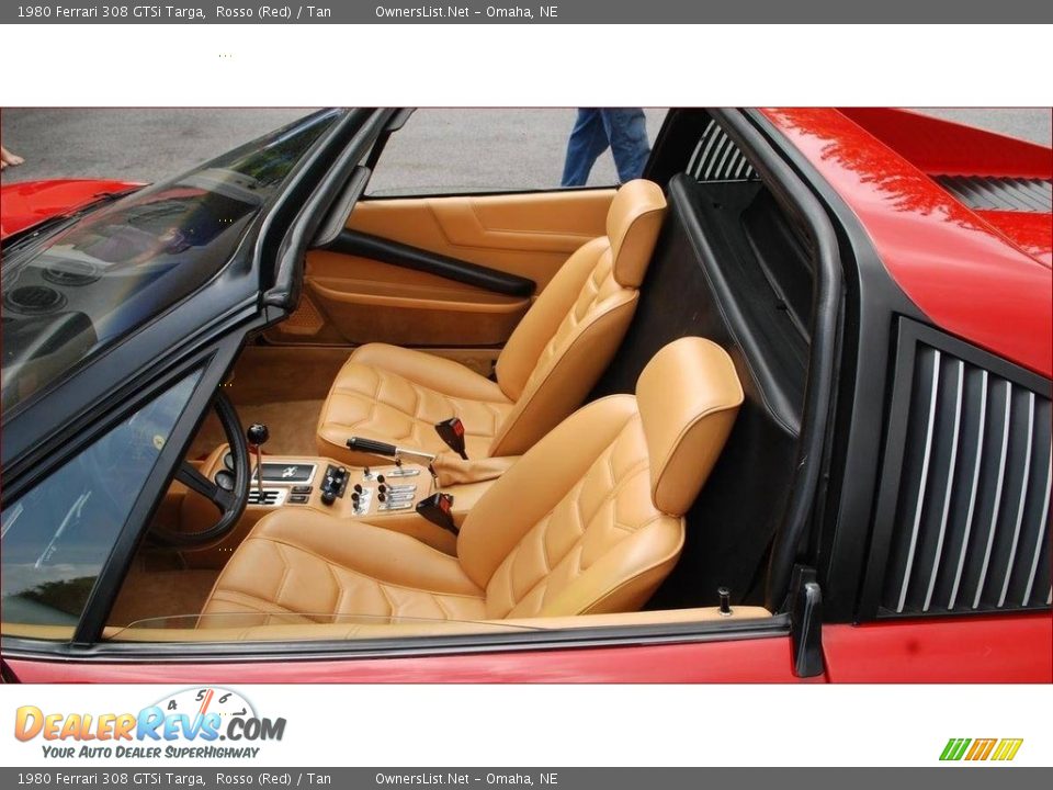 Front Seat of 1980 Ferrari 308 GTSi Targa Photo #8