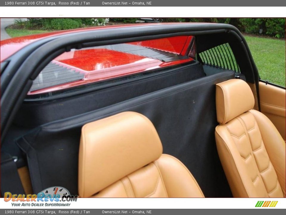 1980 Ferrari 308 GTSi Targa Rosso (Red) / Tan Photo #13