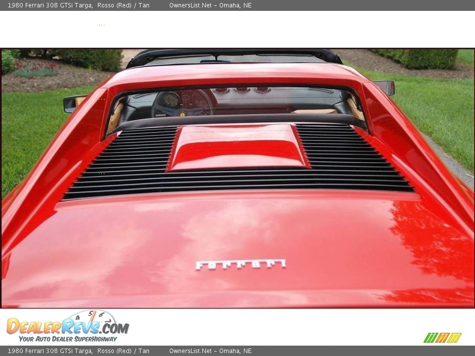 1980 Ferrari 308 GTSi Targa Rosso (Red) / Tan Photo #18