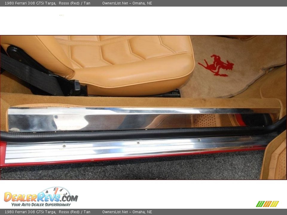1980 Ferrari 308 GTSi Targa Rosso (Red) / Tan Photo #23