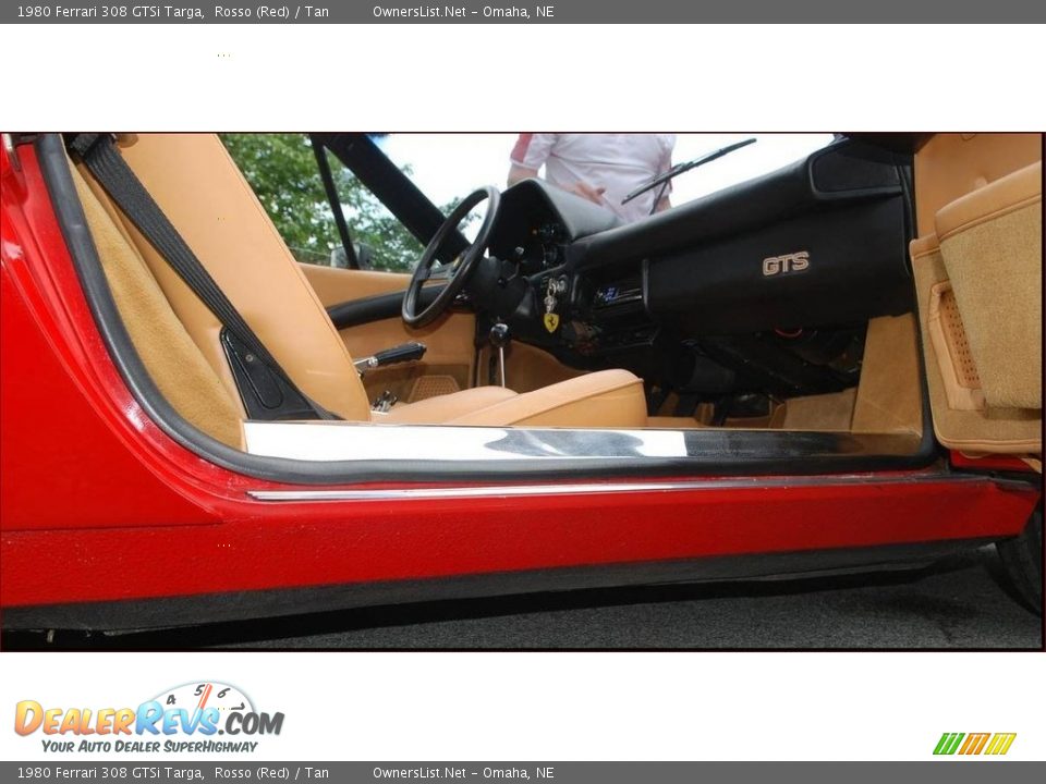 1980 Ferrari 308 GTSi Targa Rosso (Red) / Tan Photo #24