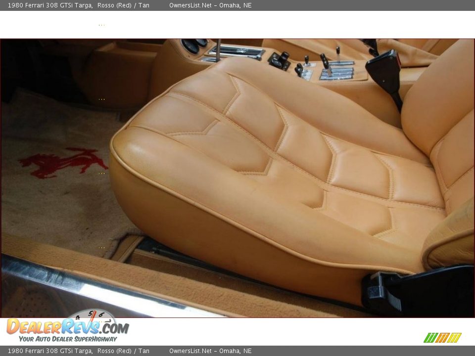 Front Seat of 1980 Ferrari 308 GTSi Targa Photo #26