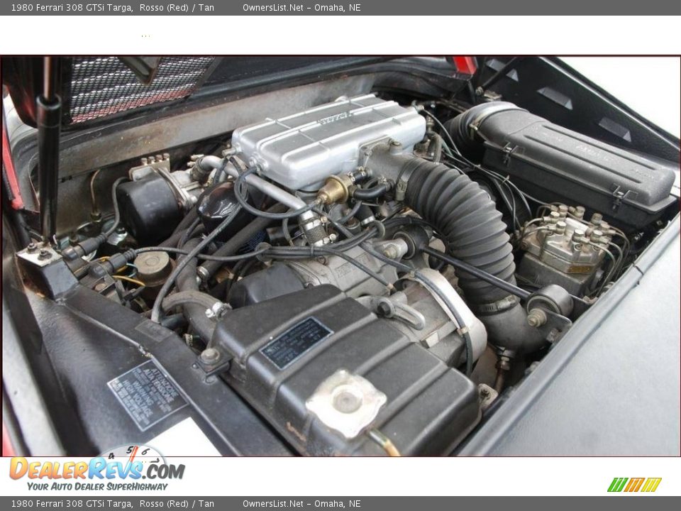 1980 Ferrari 308 GTSi Targa 2.9 Liter DOHC 16-Valve V8 Engine Photo #29