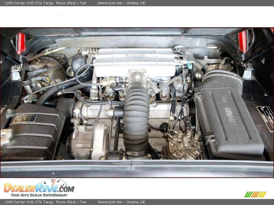 1980 Ferrari 308 GTSi Targa 2.9 Liter DOHC 16-Valve V8 Engine Photo #31