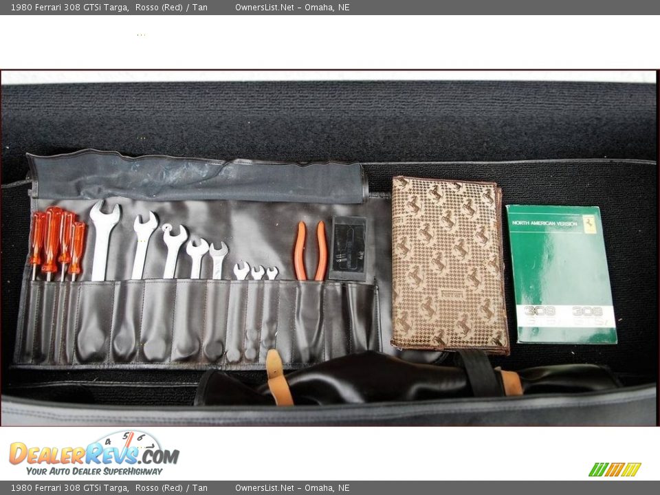 Tool Kit of 1980 Ferrari 308 GTSi Targa Photo #34