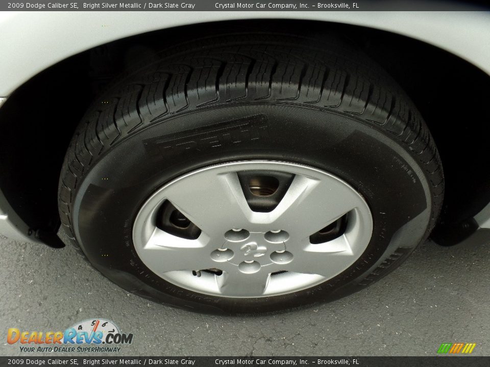 2009 Dodge Caliber SE Bright Silver Metallic / Dark Slate Gray Photo #15