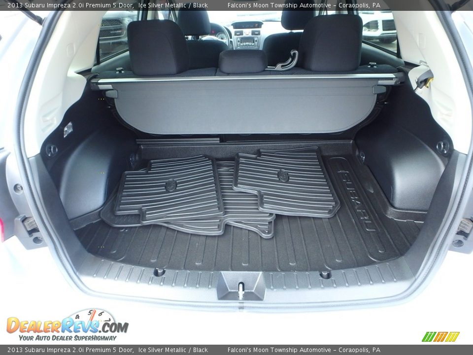 2013 Subaru Impreza 2.0i Premium 5 Door Ice Silver Metallic / Black Photo #4