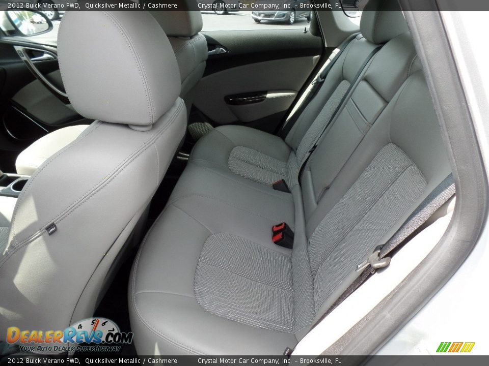 2012 Buick Verano FWD Quicksilver Metallic / Cashmere Photo #5
