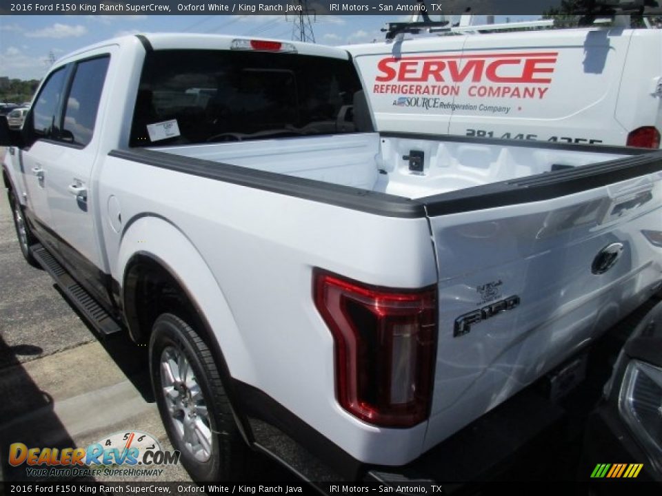 2016 Ford F150 King Ranch SuperCrew Oxford White / King Ranch Java Photo #11