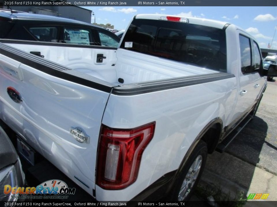 2016 Ford F150 King Ranch SuperCrew Oxford White / King Ranch Java Photo #15