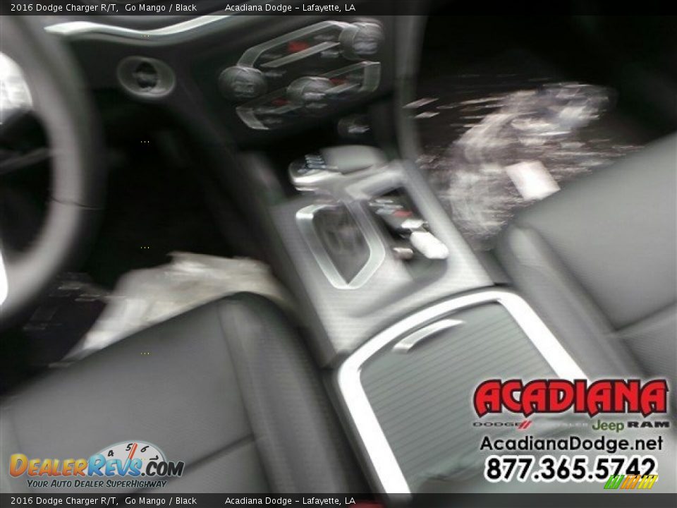 2016 Dodge Charger R/T Go Mango / Black Photo #8