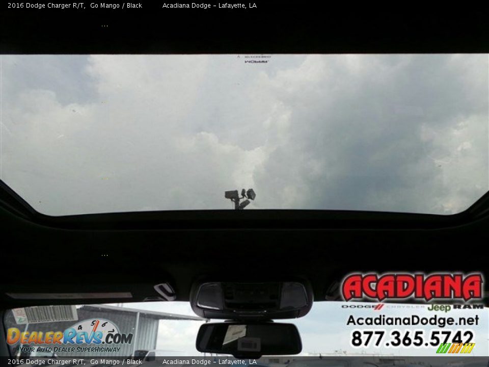 2016 Dodge Charger R/T Go Mango / Black Photo #11