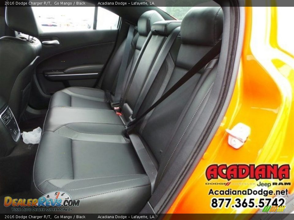 2016 Dodge Charger R/T Go Mango / Black Photo #14