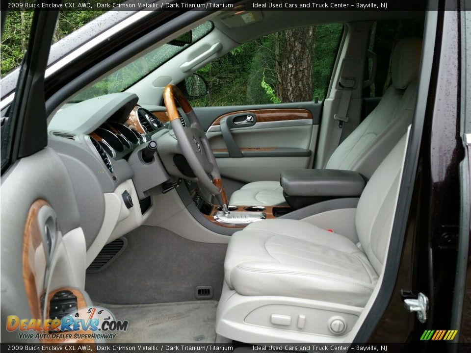2009 Buick Enclave CXL AWD Dark Crimson Metallic / Dark Titanium/Titanium Photo #20