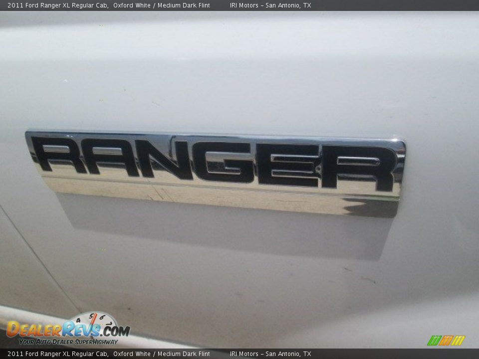 2011 Ford Ranger XL Regular Cab Oxford White / Medium Dark Flint Photo #4