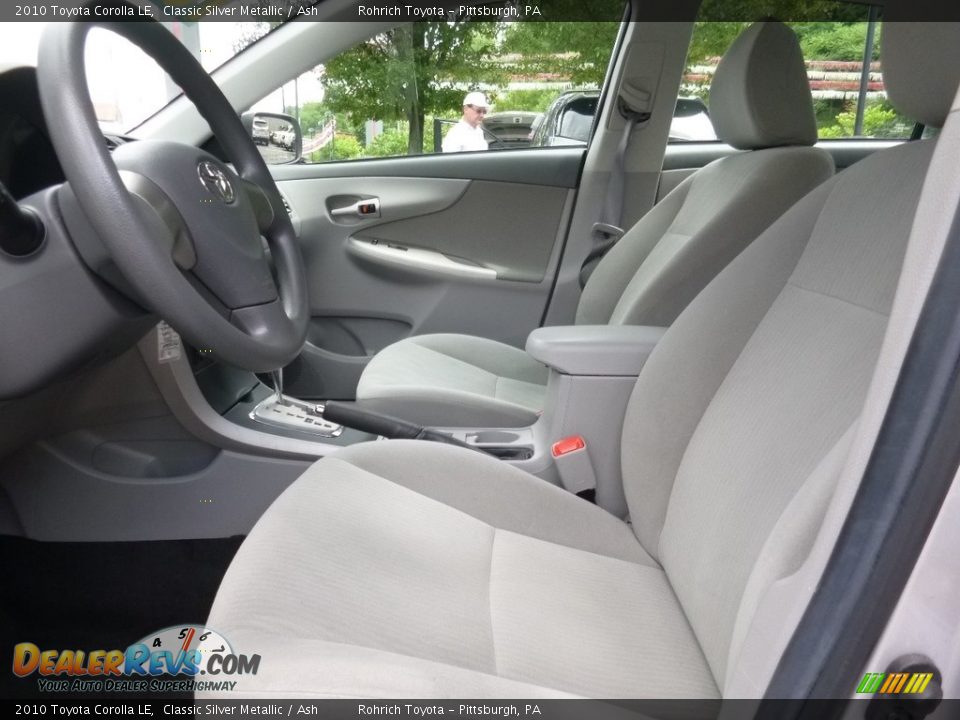 2010 Toyota Corolla LE Classic Silver Metallic / Ash Photo #5