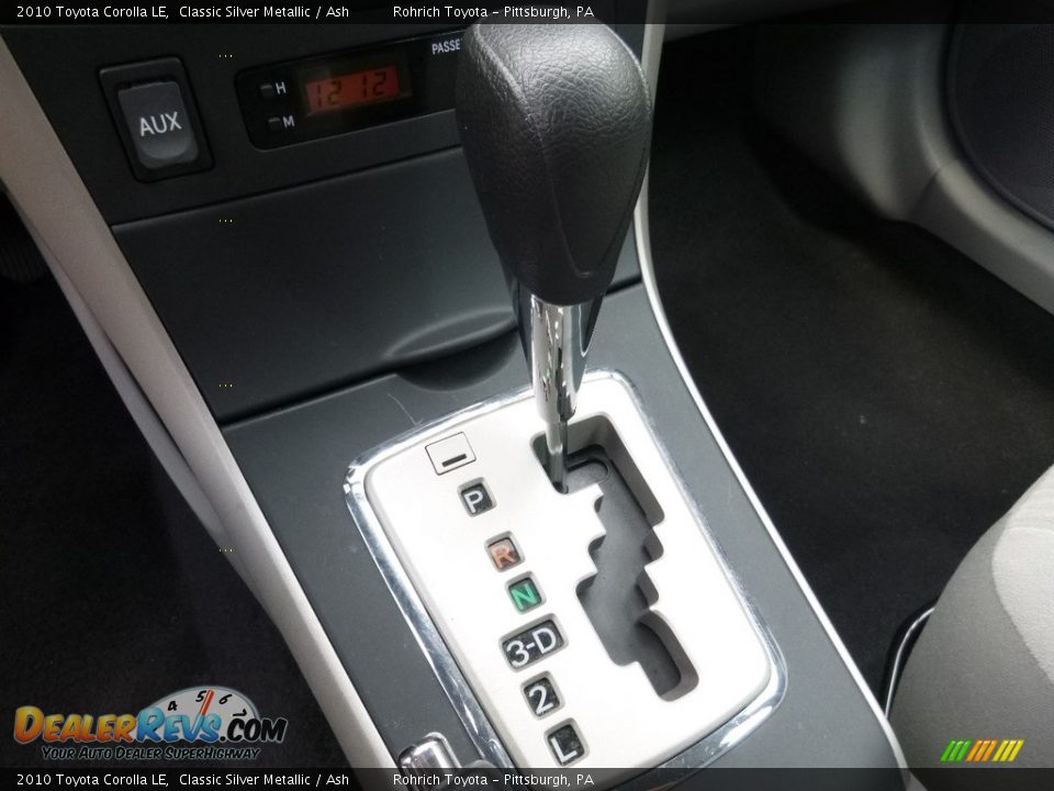 2010 Toyota Corolla LE Classic Silver Metallic / Ash Photo #8