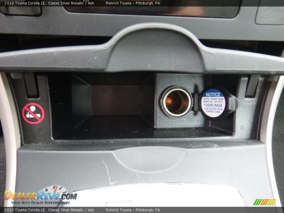 2010 Toyota Corolla LE Classic Silver Metallic / Ash Photo #19