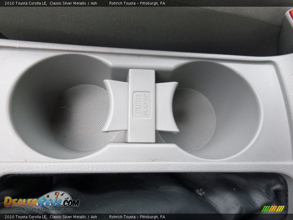 2010 Toyota Corolla LE Classic Silver Metallic / Ash Photo #20
