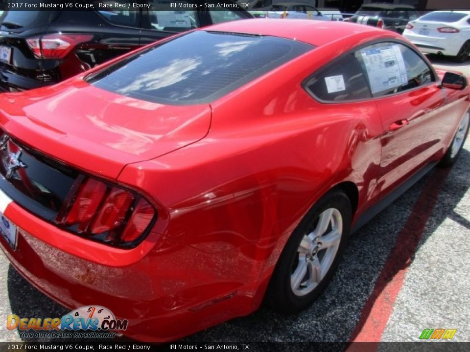 2017 Ford Mustang V6 Coupe Race Red / Ebony Photo #11
