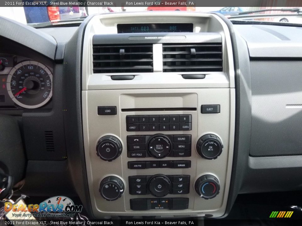 2011 Ford Escape XLT Steel Blue Metallic / Charcoal Black Photo #19