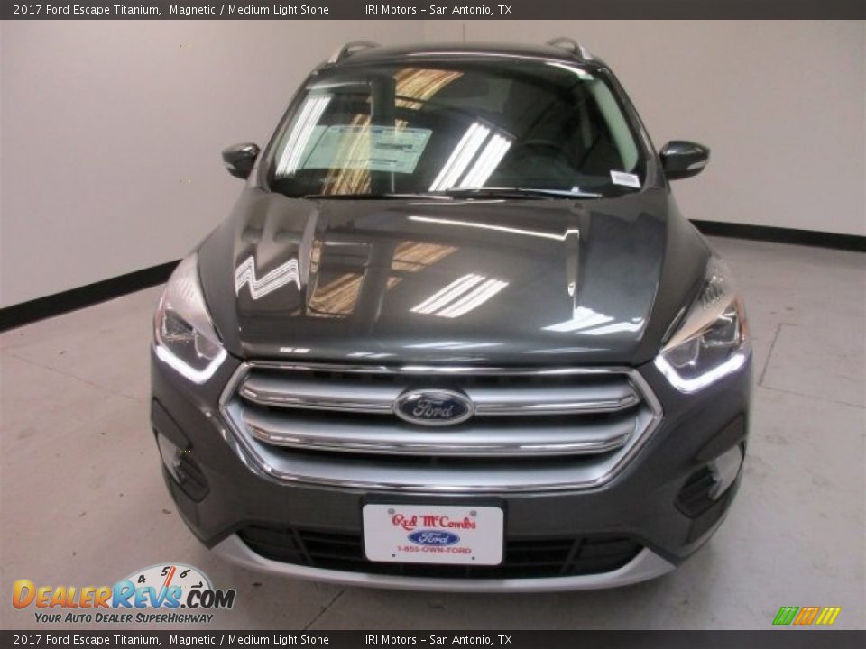 2017 Ford Escape Titanium Magnetic / Medium Light Stone Photo #2