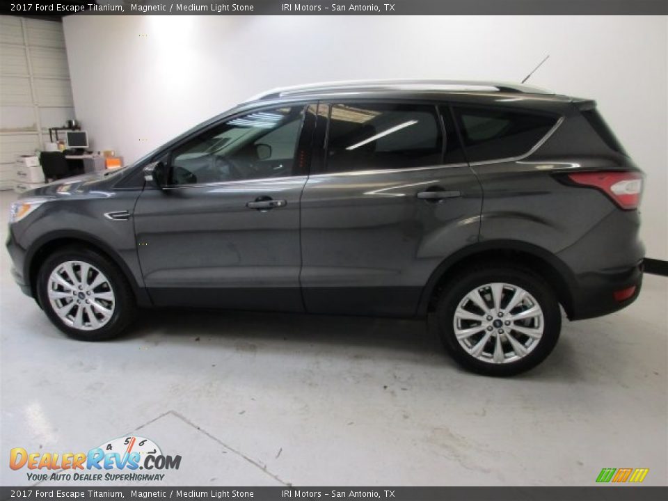 2017 Ford Escape Titanium Magnetic / Medium Light Stone Photo #4