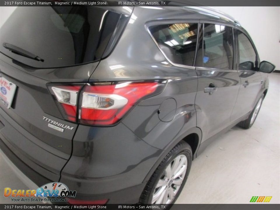 2017 Ford Escape Titanium Magnetic / Medium Light Stone Photo #7
