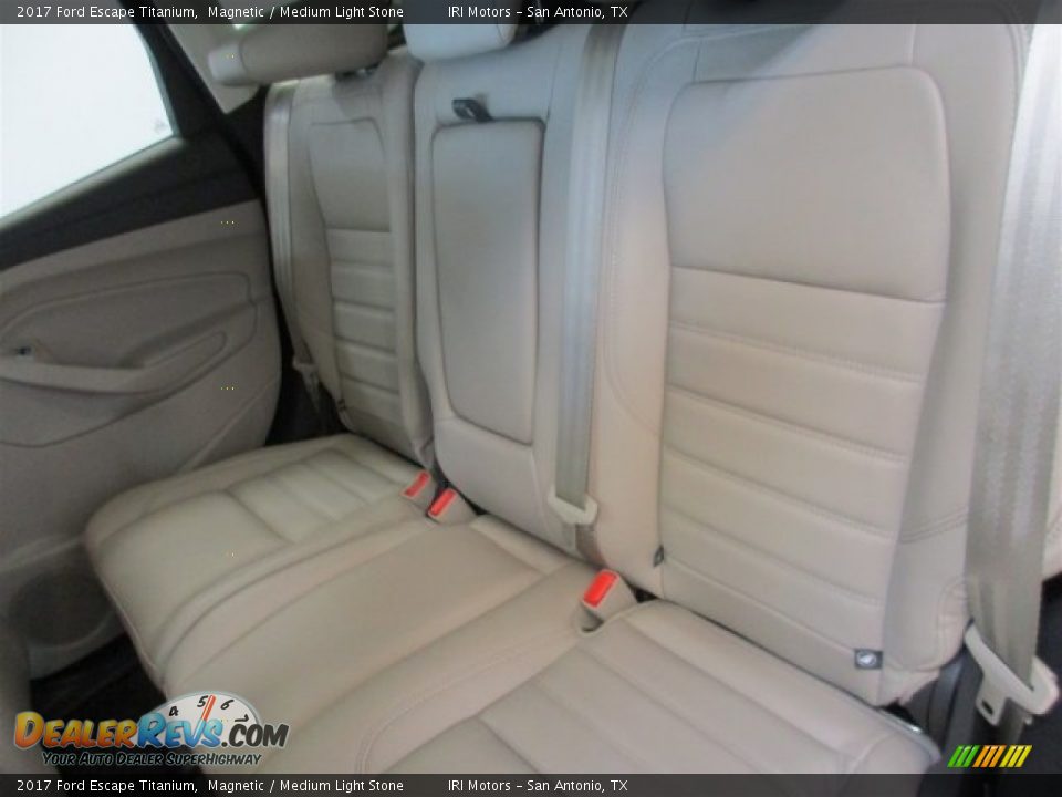 2017 Ford Escape Titanium Magnetic / Medium Light Stone Photo #10