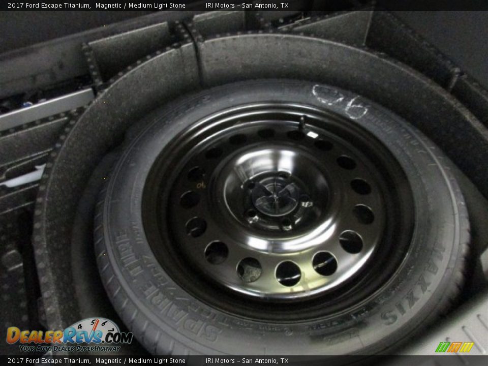 2017 Ford Escape Titanium Magnetic / Medium Light Stone Photo #15