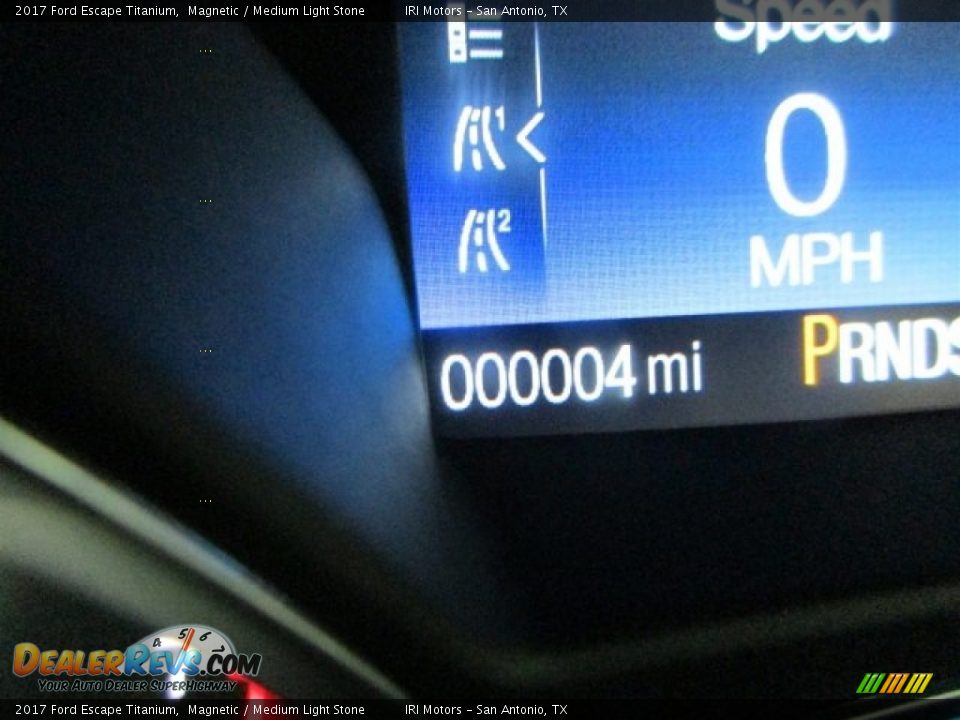 2017 Ford Escape Titanium Magnetic / Medium Light Stone Photo #21