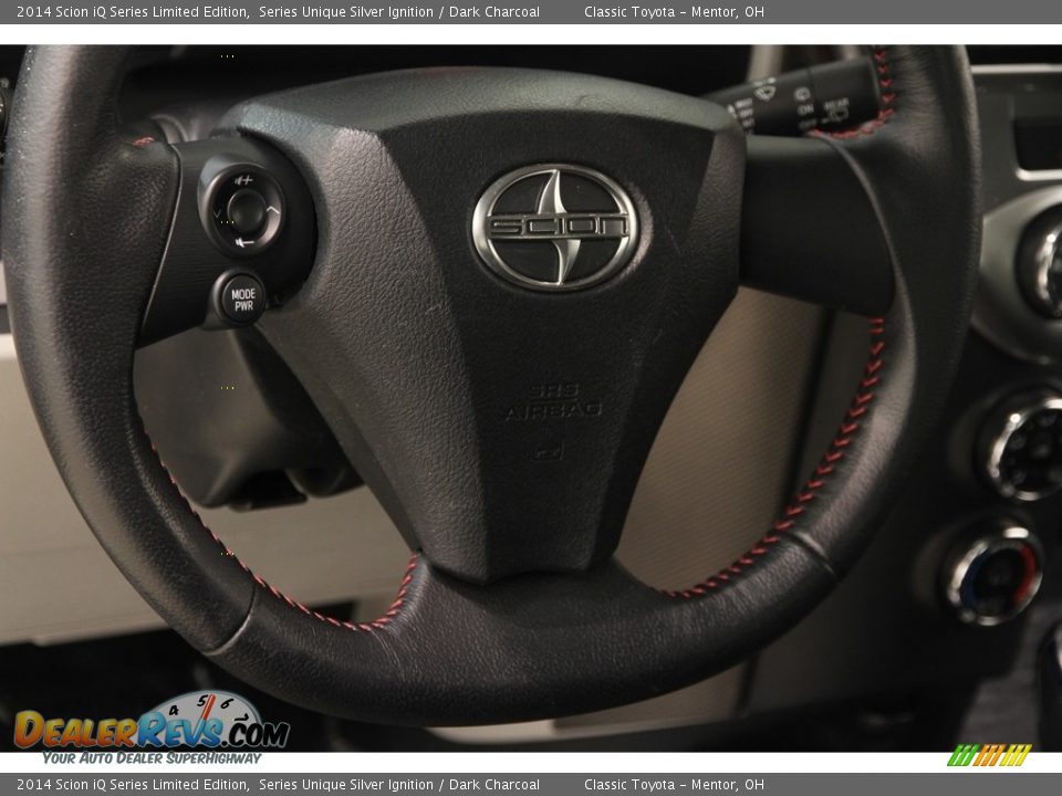 2014 Scion iQ Series Limited Edition Series Unique Silver Ignition / Dark Charcoal Photo #6