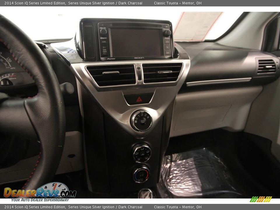 2014 Scion iQ Series Limited Edition Series Unique Silver Ignition / Dark Charcoal Photo #8