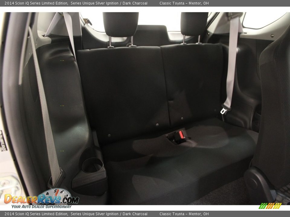 2014 Scion iQ Series Limited Edition Series Unique Silver Ignition / Dark Charcoal Photo #13