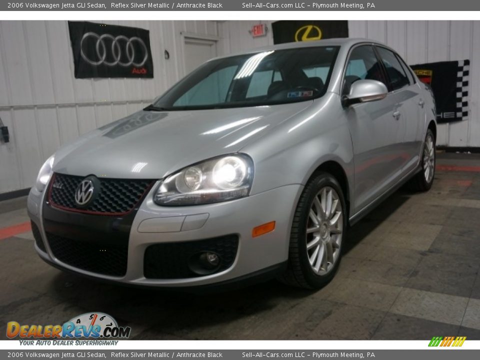 2006 Volkswagen Jetta GLI Sedan Reflex Silver Metallic / Anthracite Black Photo #3