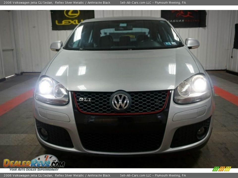 2006 Volkswagen Jetta GLI Sedan Reflex Silver Metallic / Anthracite Black Photo #4