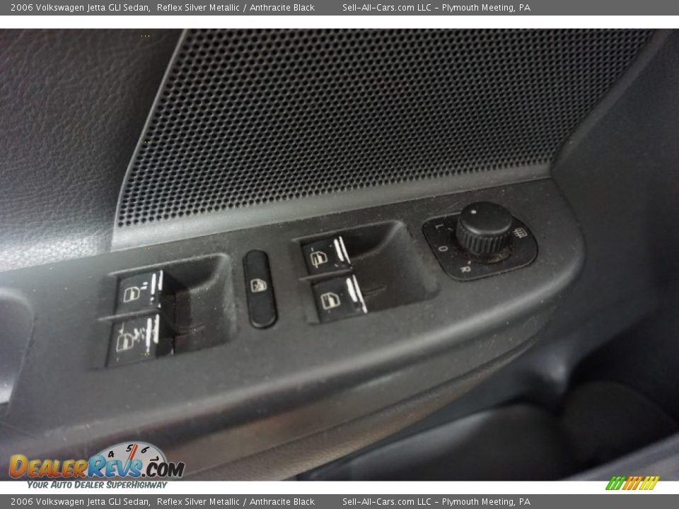 2006 Volkswagen Jetta GLI Sedan Reflex Silver Metallic / Anthracite Black Photo #13