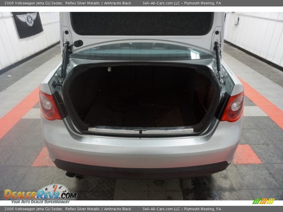 2006 Volkswagen Jetta GLI Sedan Reflex Silver Metallic / Anthracite Black Photo #20