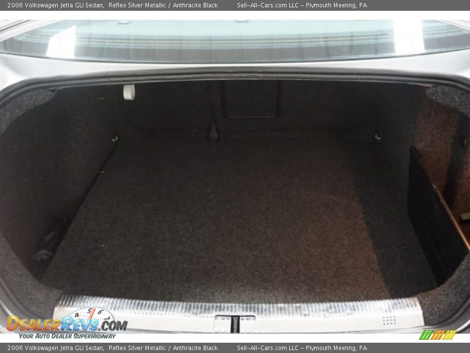 2006 Volkswagen Jetta GLI Sedan Reflex Silver Metallic / Anthracite Black Photo #21